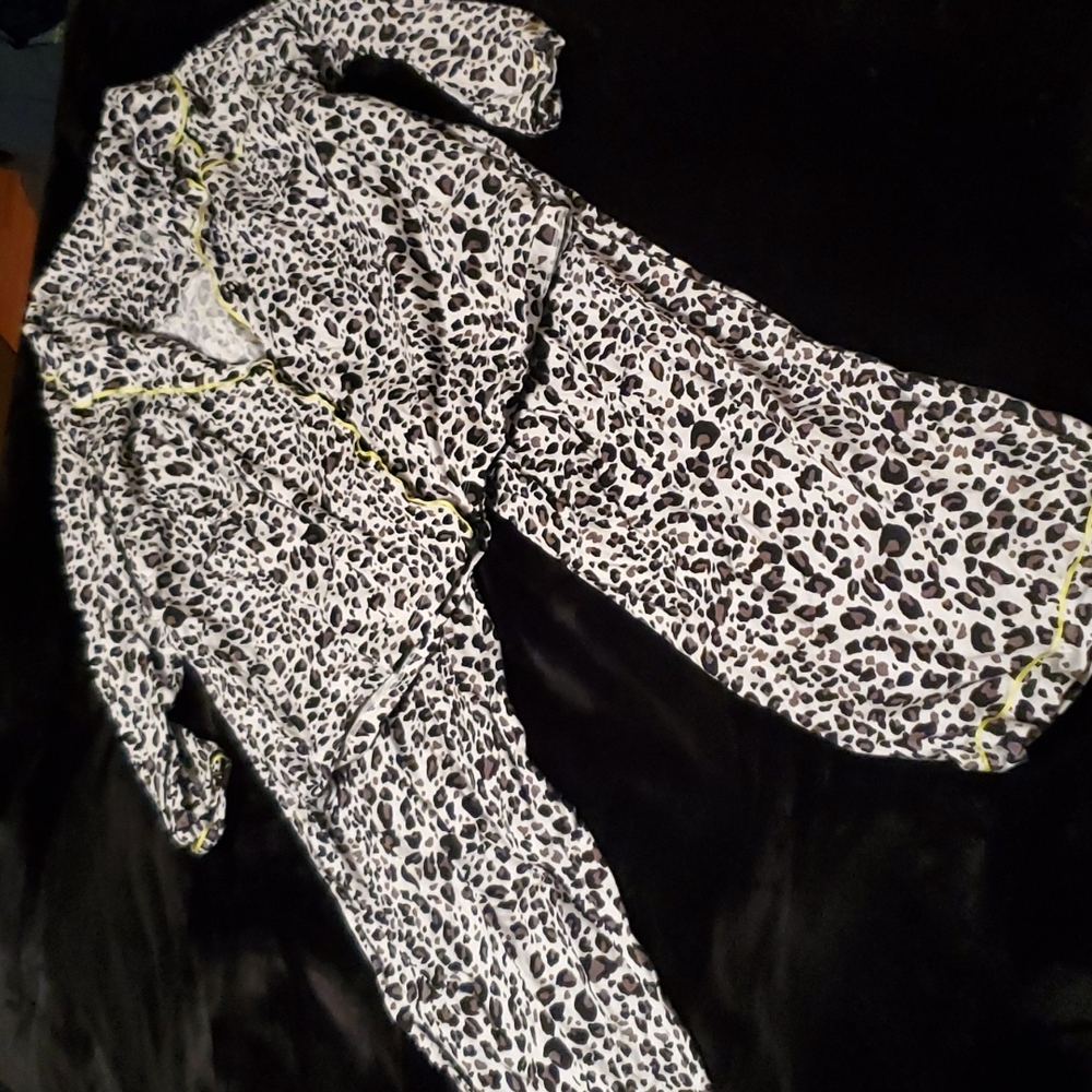Lane Bryant Leopard Print Pajama Set
